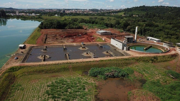 SAMAE avança na construção do segundo módulo da ETE da Avenida Brasil