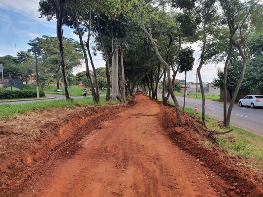 SOV inicia a construção da ciclovia na Avenida dos Trabalhadores