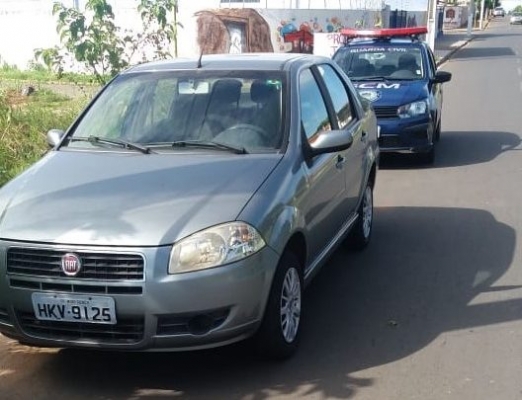 Carro de Secretário da Fazenda de Mogi Guaçu que foi roubado é encontrado pela GCM