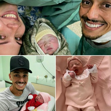 Guaçuana como o pai famoso, nasce Maria Alice, filha de D. Pituca