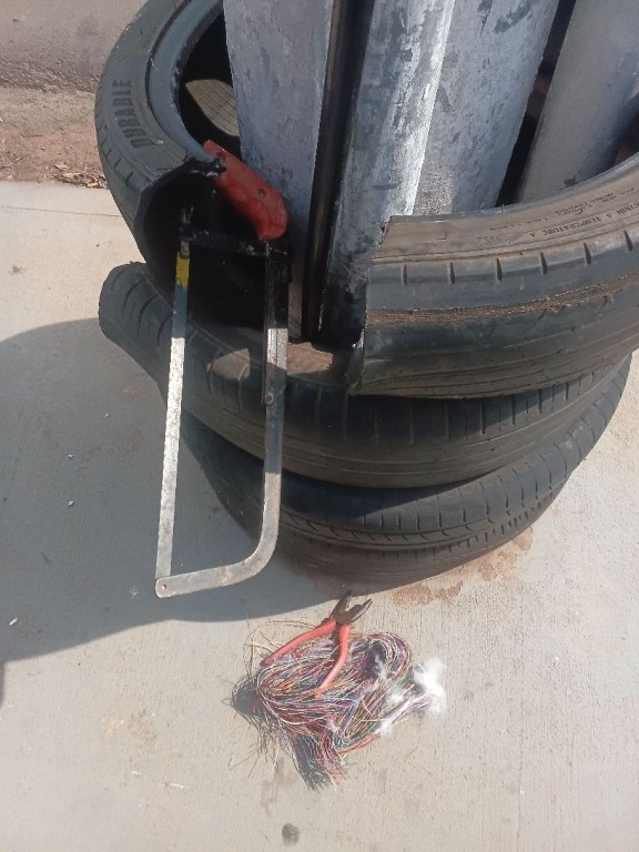 GCM prende homem após corte de cabos no bairro Tucura, em Mogi Mirim