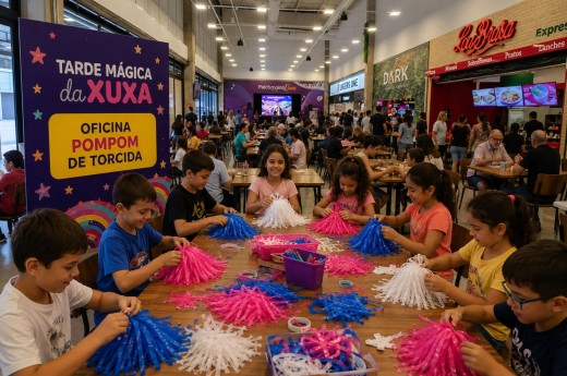 ParkShopping Mogi Mirim promove tarde de diversão com Show Cover da Xuxa