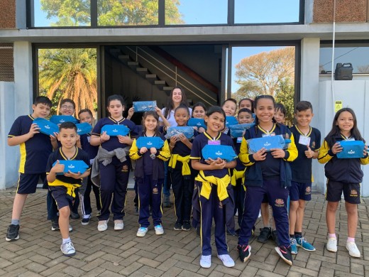Alunos da Emeb Nelson Neves visitam Estação de Tratamento de Água de Mogi Mirim