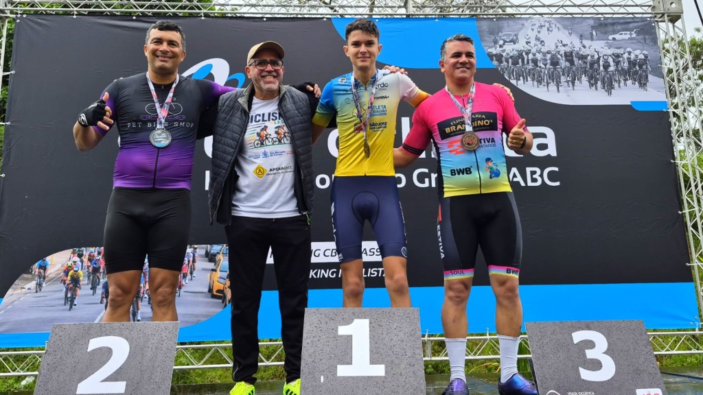 Ciclismo de Mogi Guaçu conquista duas medalhas de bronze no ABC