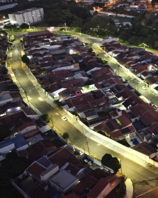 Mogi Guaçu amplia iluminação pública com novas luminárias em LED
