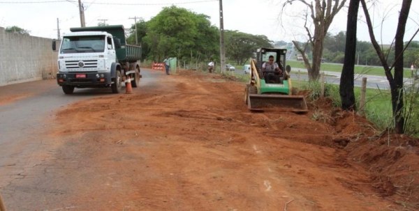 Eixo na zona Oeste recebe os serviços de limpeza