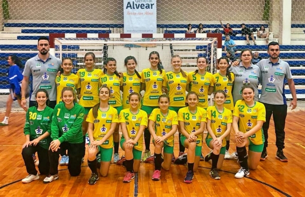 Clube Mogiano é Campeão Sul americano de handebol infantil feminino