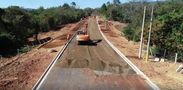 Pavimentação avança a partir da próxima semana