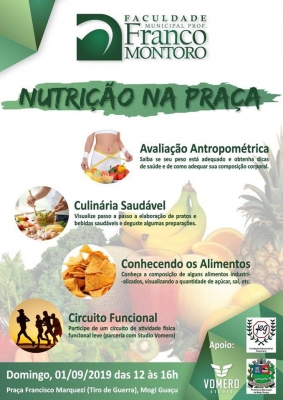 “Nutrição na praça”