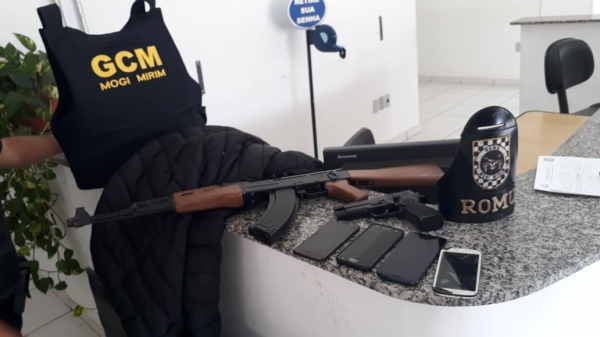GCM prende assaltantes em Mogi Mirim