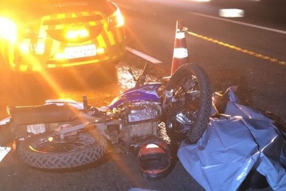 Motociclista morre após acidente na SP-340