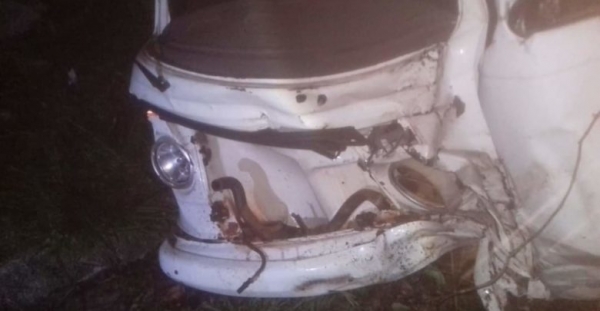 Ladrão sofre acidente após furtar Kombi