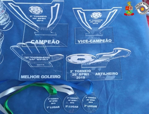 26° batalhão da PM realiza torneio de futebol solidário