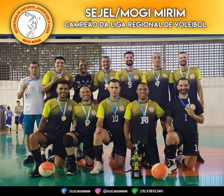 Sejel Mogi Mirim é campeão da Liga Regional de Voleibol
