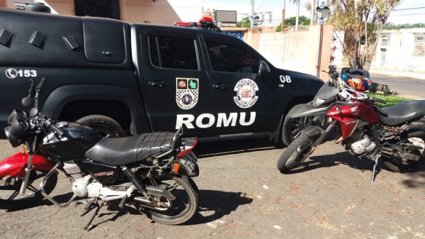 ROMU recupera moto furtada com menor