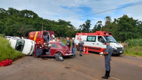 Acidente entre dois carros em Mogi Mirim faz 5 vítimas 