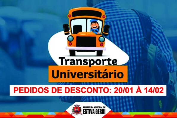 Transporte dos universitários de Estiva Gerbi já tem início das inscrições e pedidos de desconto