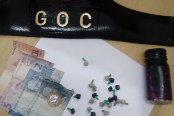 Guaçuano é preso em Mogi Mirim com pedras de crack