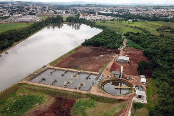 Foi iniciada a construção do segundo módulo na estação de tratamento de esgoto