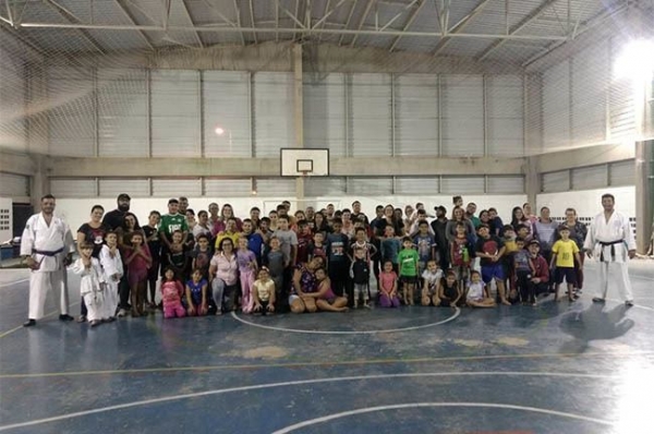 Foram aberta as inscrições para aula de caratê