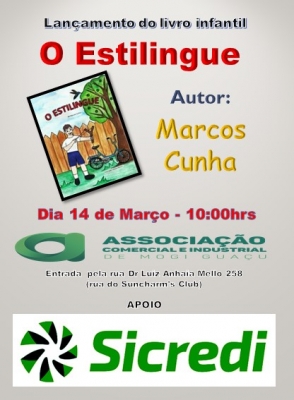 Marcos Cunha lançará livro infantil em Março