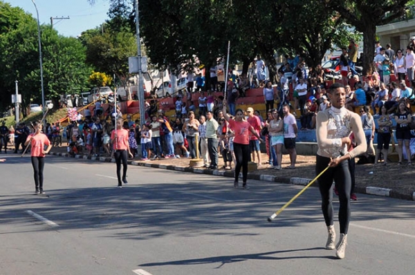 Banda Marcial dos Ipês é destaque na cidade de Atibaia