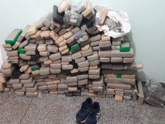 200 quilos de maconha são apreendidos com guaçuanos no Mato Grosso do Sul