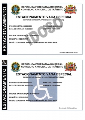 Idosos e deficientes físicos devem renovar credencial de uso no trânsito