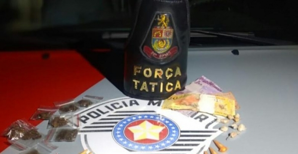 Força Tática prende traficante em Mogi Guaçu