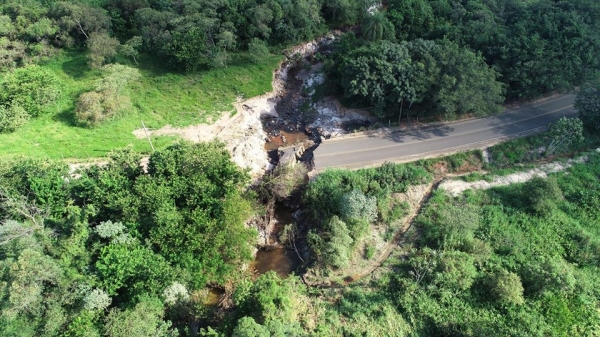 Ponte substituirá aduela no trecho interditado da estrada de Martinho Prado